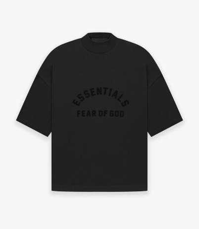 Essentials Black Tee 3